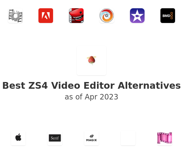 Best ZS4 Video Editor Alternatives