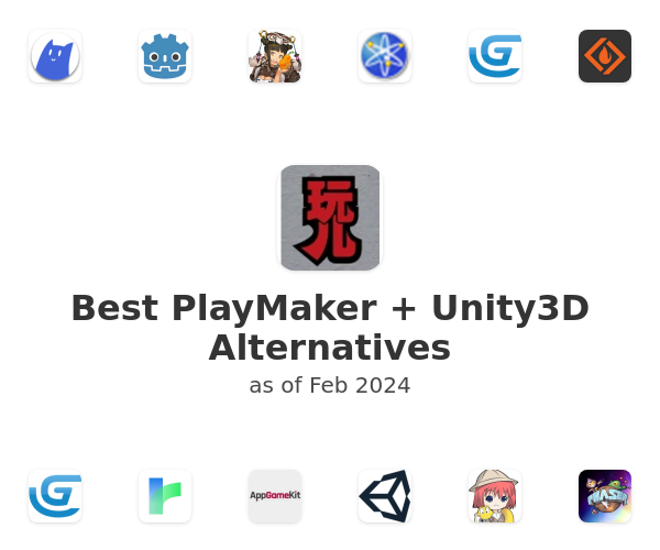 Best PlayMaker + Unity3D Alternatives