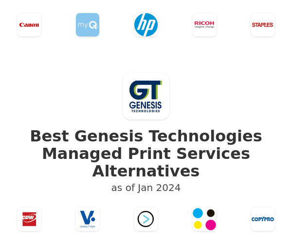 Best Genesis Technologies Managed Print Services Alternatives