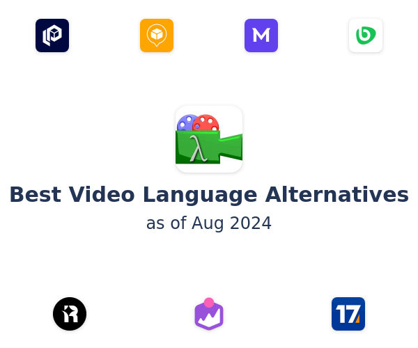 Best Video Language Alternatives