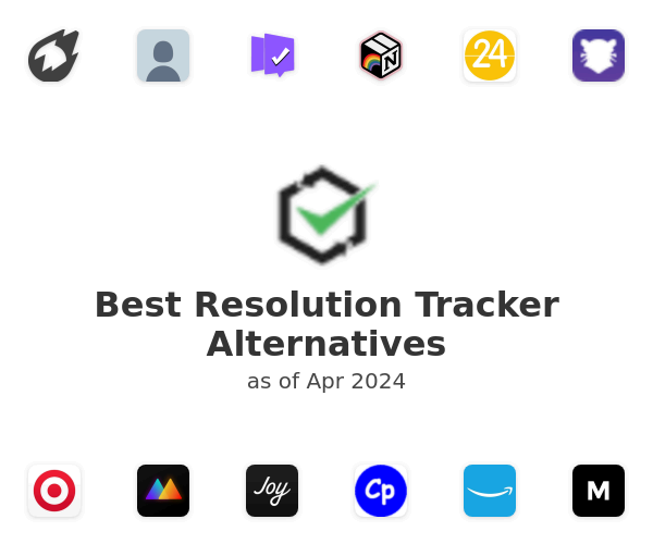 Best Resolution Tracker Alternatives