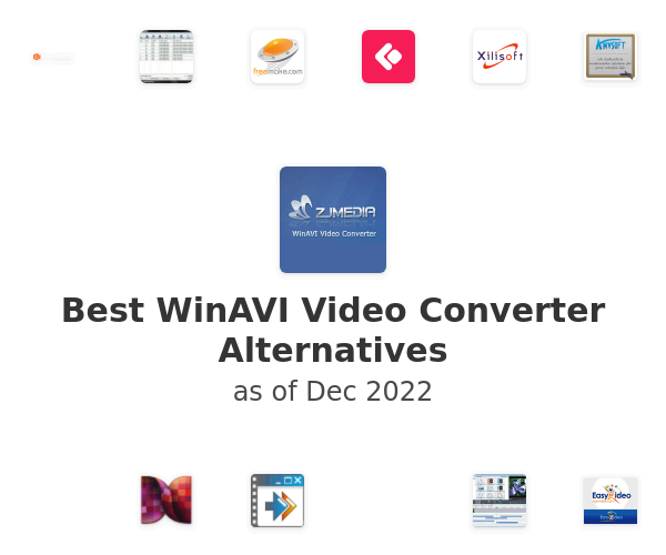 Best WinAVI Video Converter Alternatives