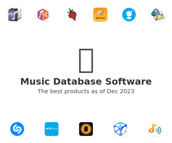 The best Music Database products