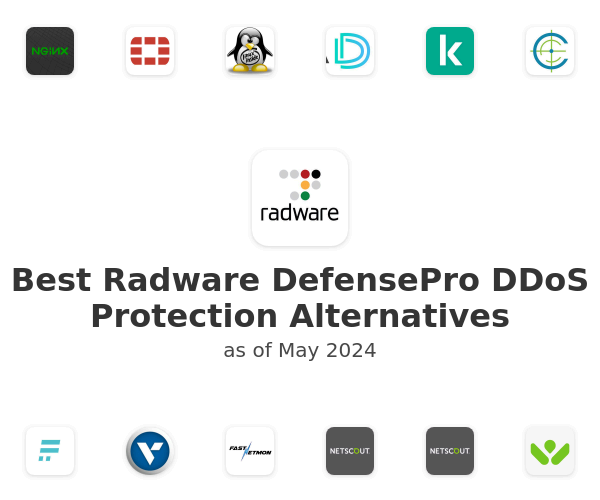 Best Radware DefensePro DDoS Protection Alternatives