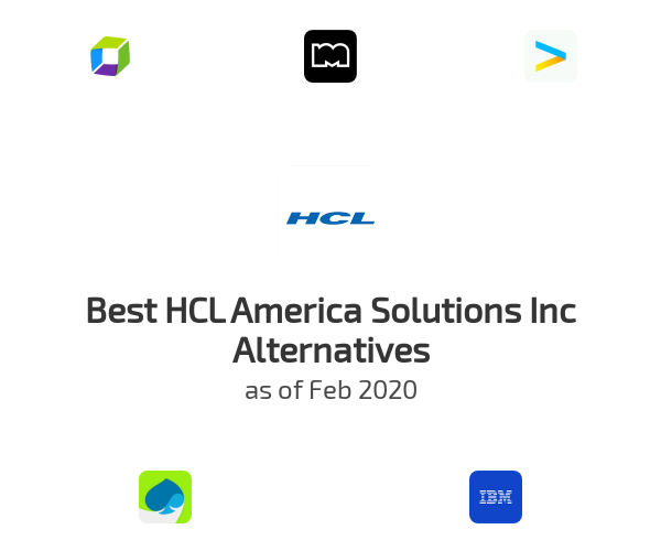 Best HCL America Solutions Inc Alternatives