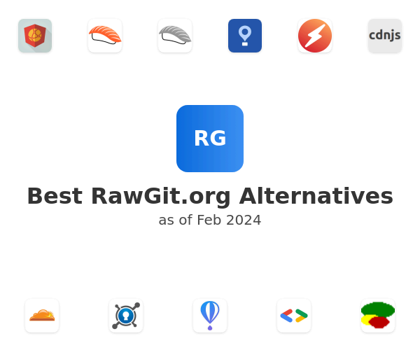 Best RawGit.org Alternatives
