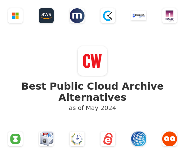 Best Public Cloud Archive Alternatives