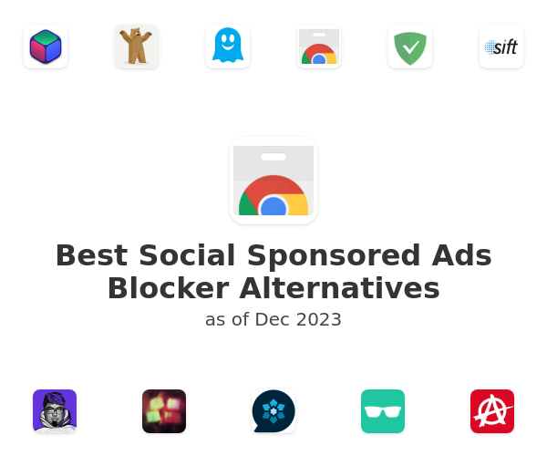 Best Social Sponsored Ads Blocker Alternatives