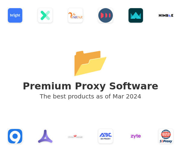 The best Premium Proxy products