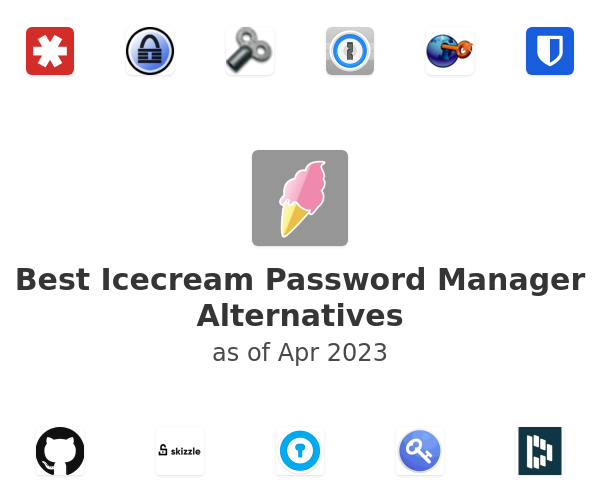 Best Icecream Password Manager Alternatives
