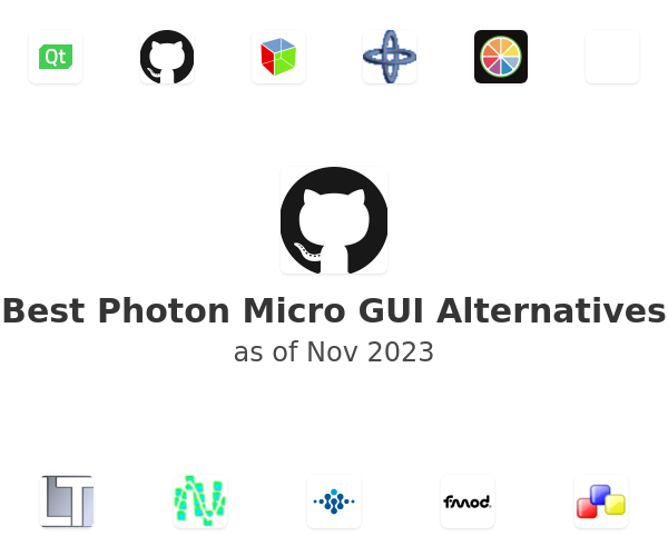 Best Photon Micro GUI Alternatives