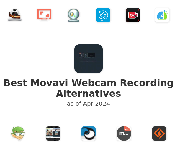 Best Movavi Webcam Recording Alternatives