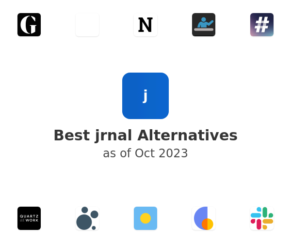 Best jrnal Alternatives