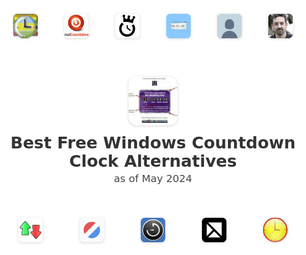 Best Free Windows Countdown Clock Alternatives