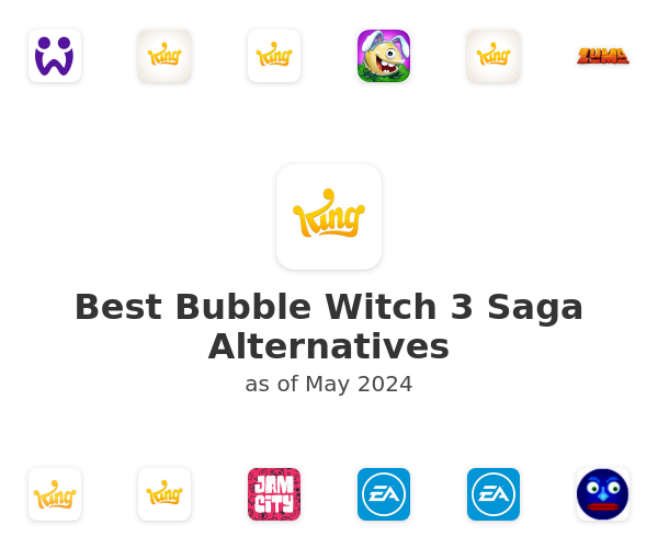 Best Bubble Witch 3 Saga Alternatives