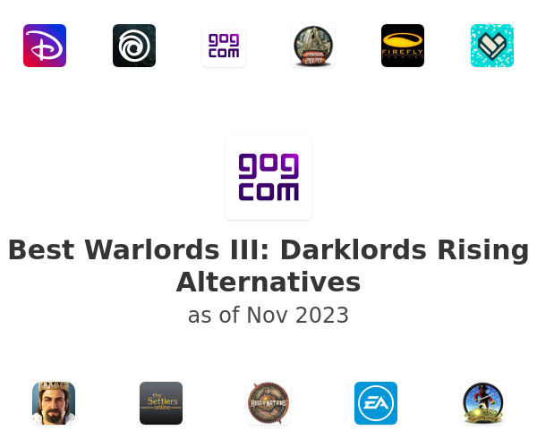 Best Warlords III: Darklords Rising Alternatives