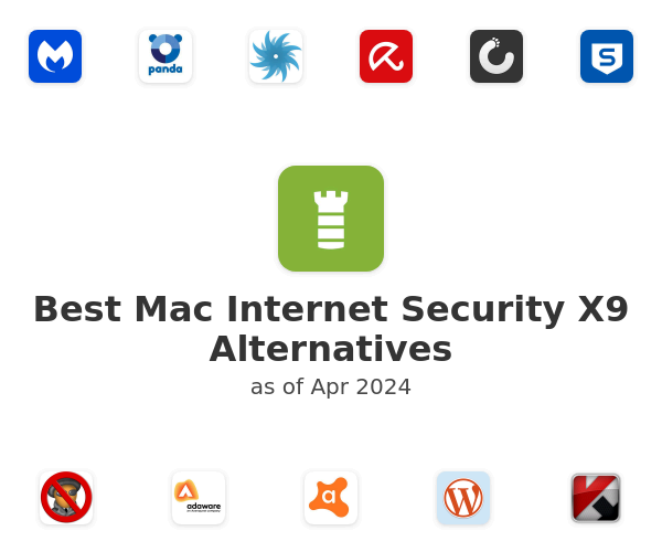 Best Mac Internet Security X9 Alternatives