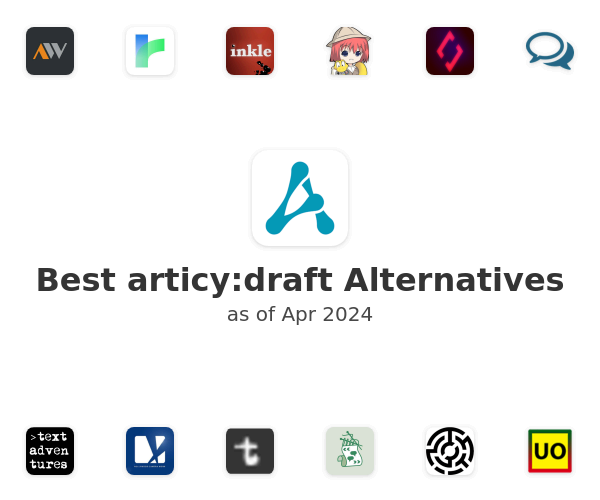 Best articy:draft Alternatives