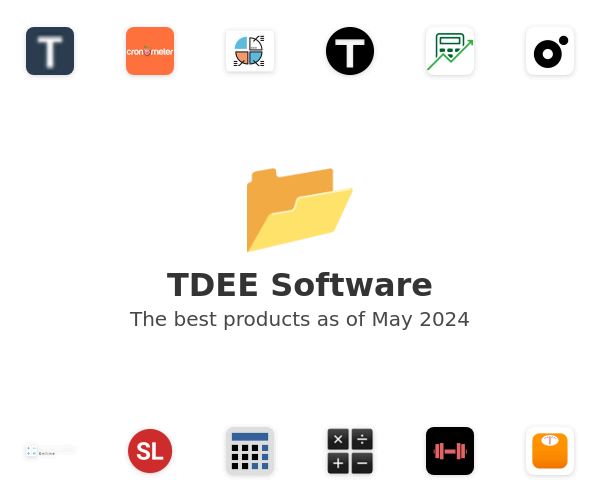 The best TDEE products