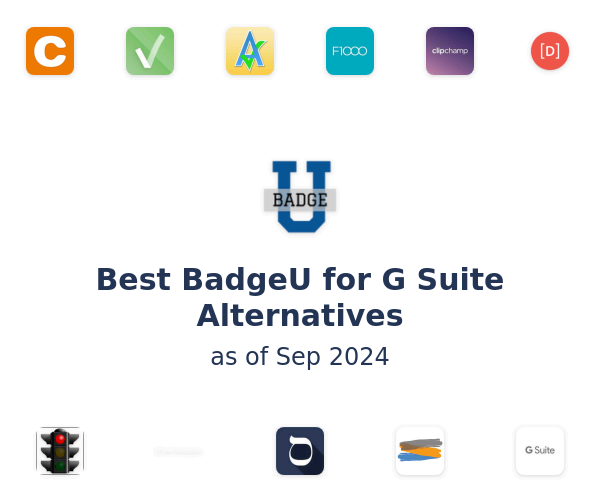 Best BadgeU for G Suite Alternatives
