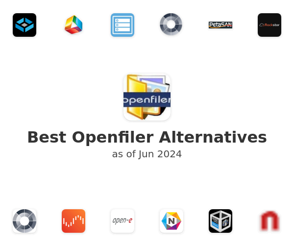 Best Openfiler Alternatives