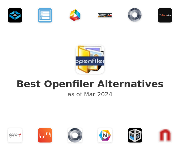Best Openfiler Alternatives
