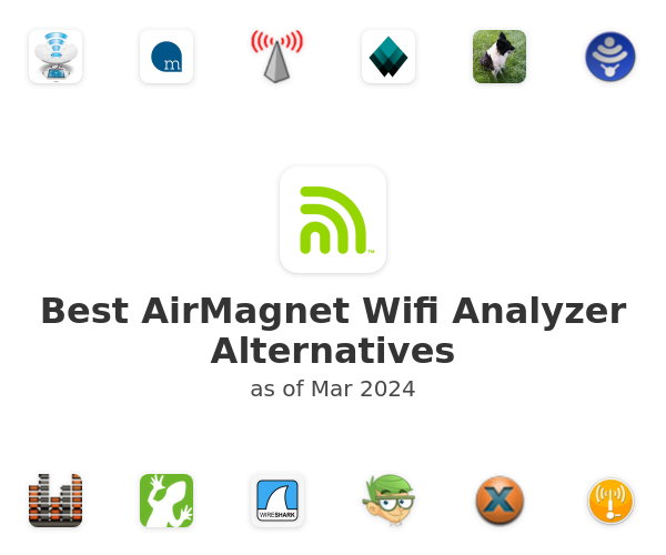 Best AirMagnet Wifi Analyzer Alternatives