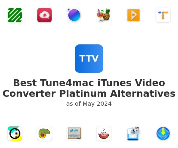 Best Tune4mac iTunes Video Converter Platinum Alternatives