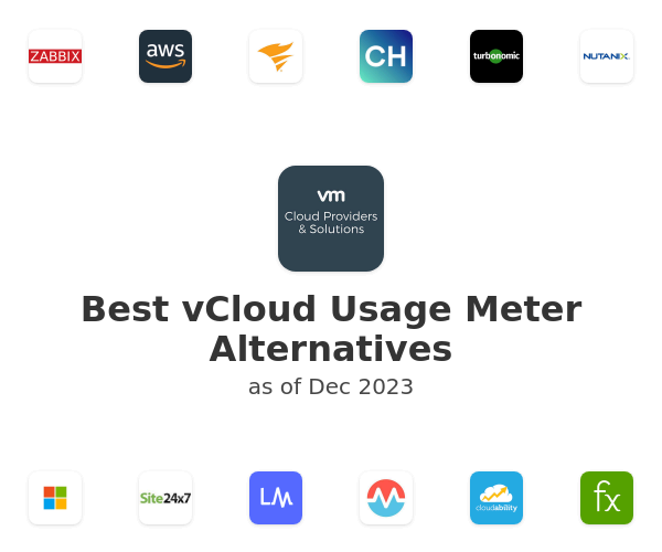 Best vCloud Usage Meter Alternatives