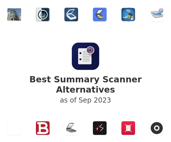 Best Summary Scanner Alternatives