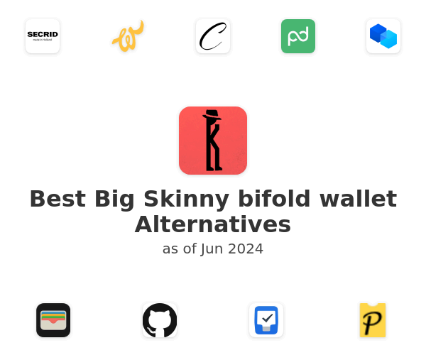 Best Big Skinny bifold wallet Alternatives