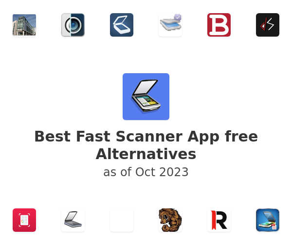 Best Fast Scanner App free Alternatives