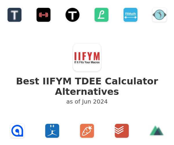 Best IIFYM TDEE Calculator Alternatives