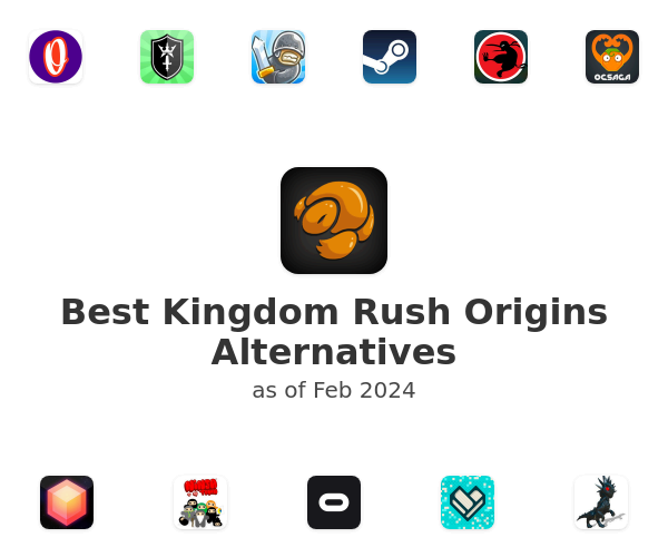 Best Kingdom Rush Origins Alternatives
