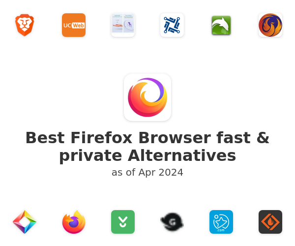 Best Firefox Browser fast & private Alternatives