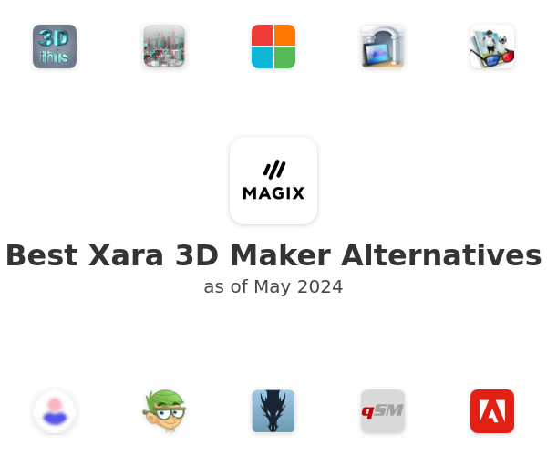 Best Xara 3D Maker Alternatives
