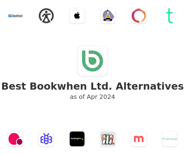 Best Bookwhen Ltd. Alternatives