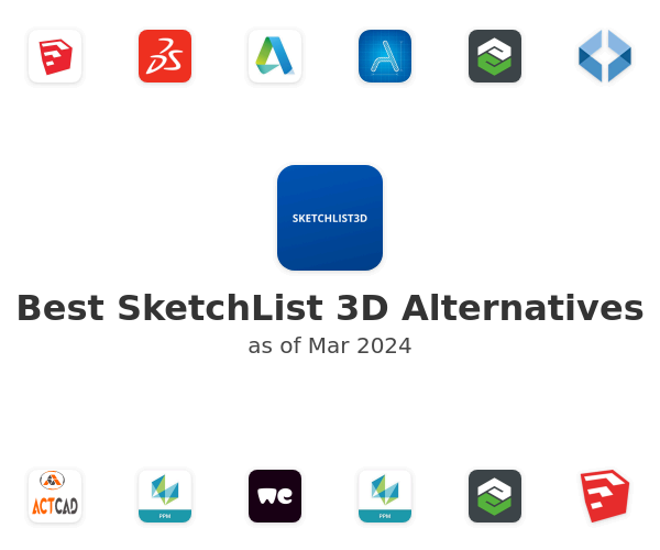Best SketchList 3D Alternatives