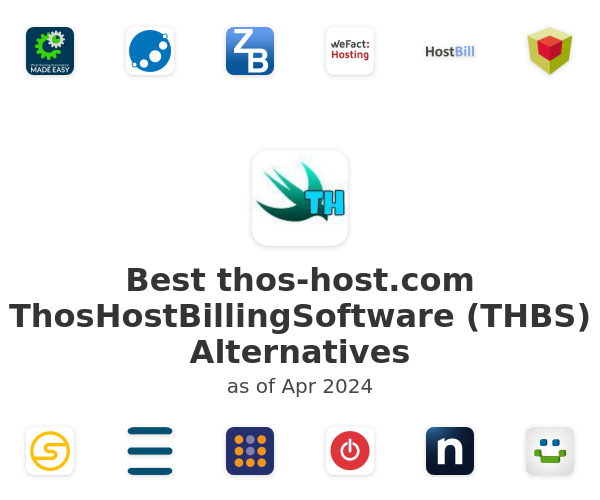 Best thos-host.com ThosHostBillingSoftware (THBS) Alternatives