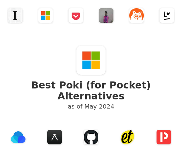 Best Poki (for Pocket) Alternatives