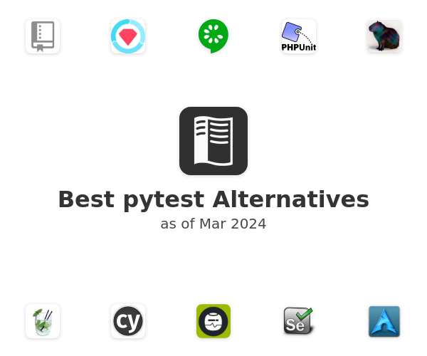 Best pytest Alternatives