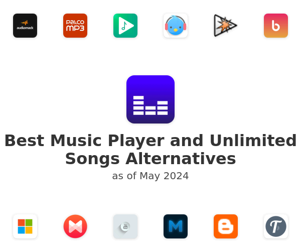Best Music Player and Unlimited Songs Alternatives