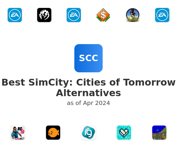 Best SimCity: Cities of Tomorrow Alternatives