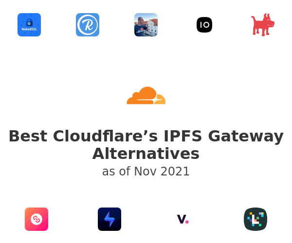 Best Cloudflare’s IPFS Gateway Alternatives