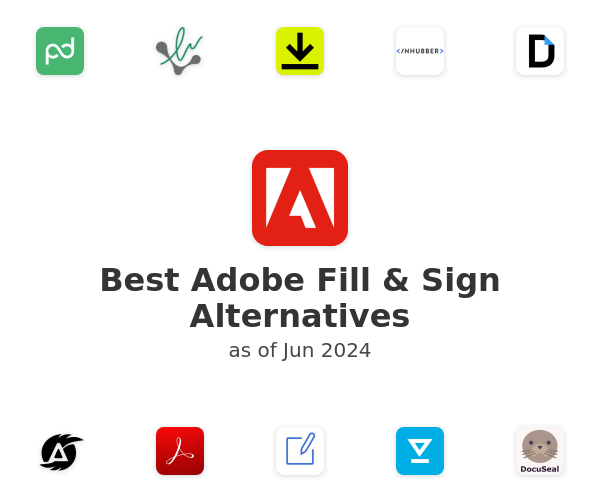 Best Adobe Fill & Sign Alternatives