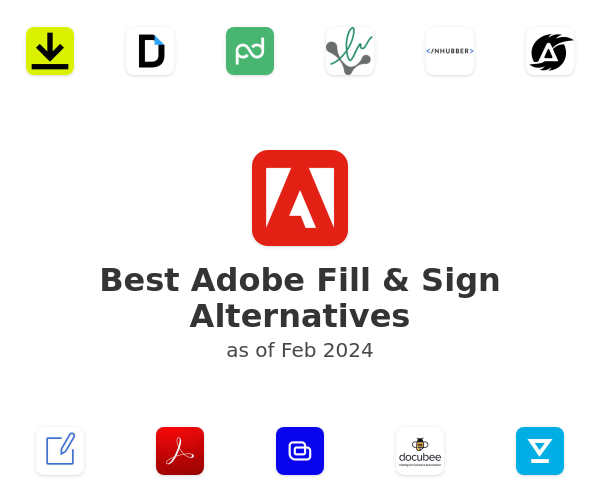 Best Adobe Fill & Sign Alternatives