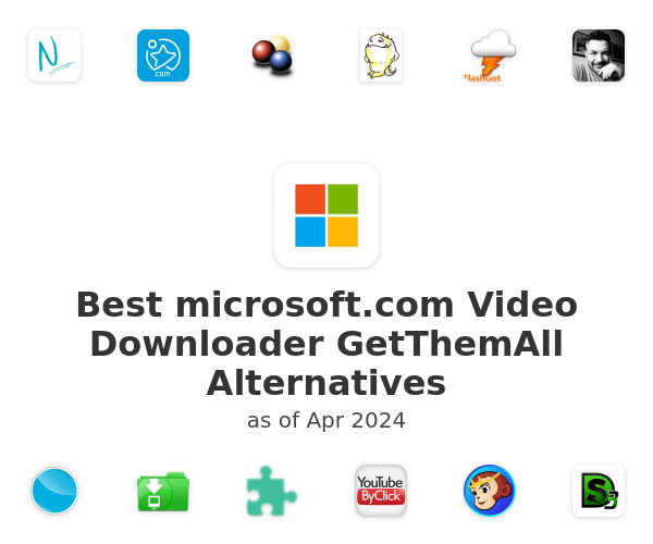 Best microsoft.com Video Downloader GetThemAll Alternatives