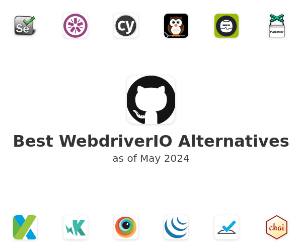 Best WebdriverIO Alternatives
