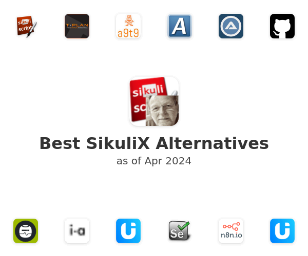 Best SikuliX Alternatives