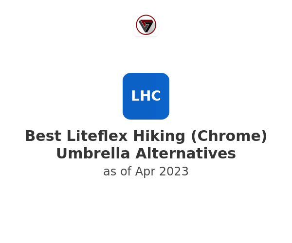 Best Liteflex Hiking (Chrome) Umbrella Alternatives